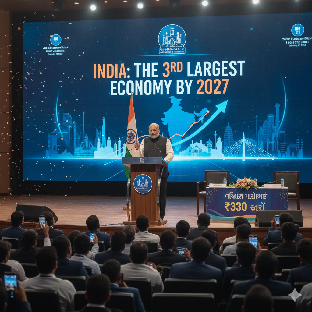 Amit Shah's "Third Largest Economy" Pitch gemini generated image 9rllpk9rllpk9rll